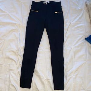 stretchy black pants